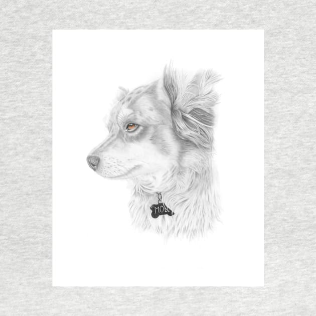 Miniature Australian Shepard by Caildis Arts